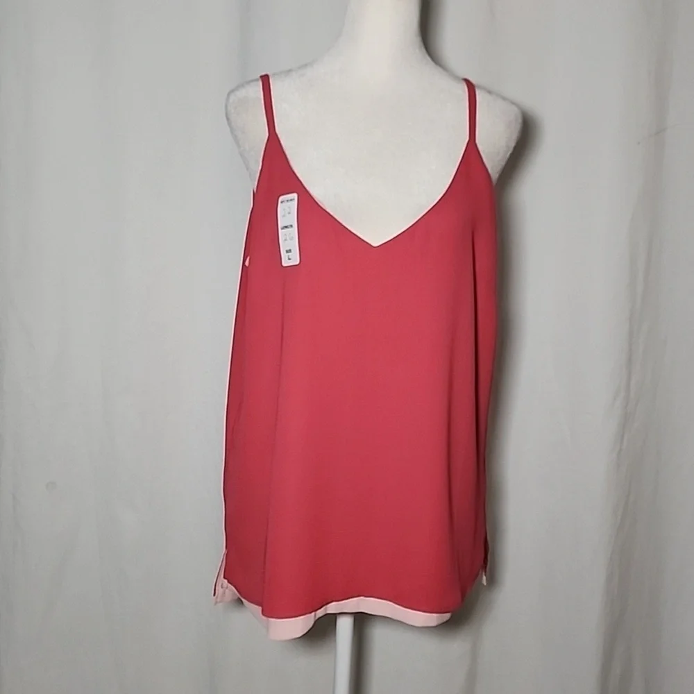 White House Black Market Coral Camisole